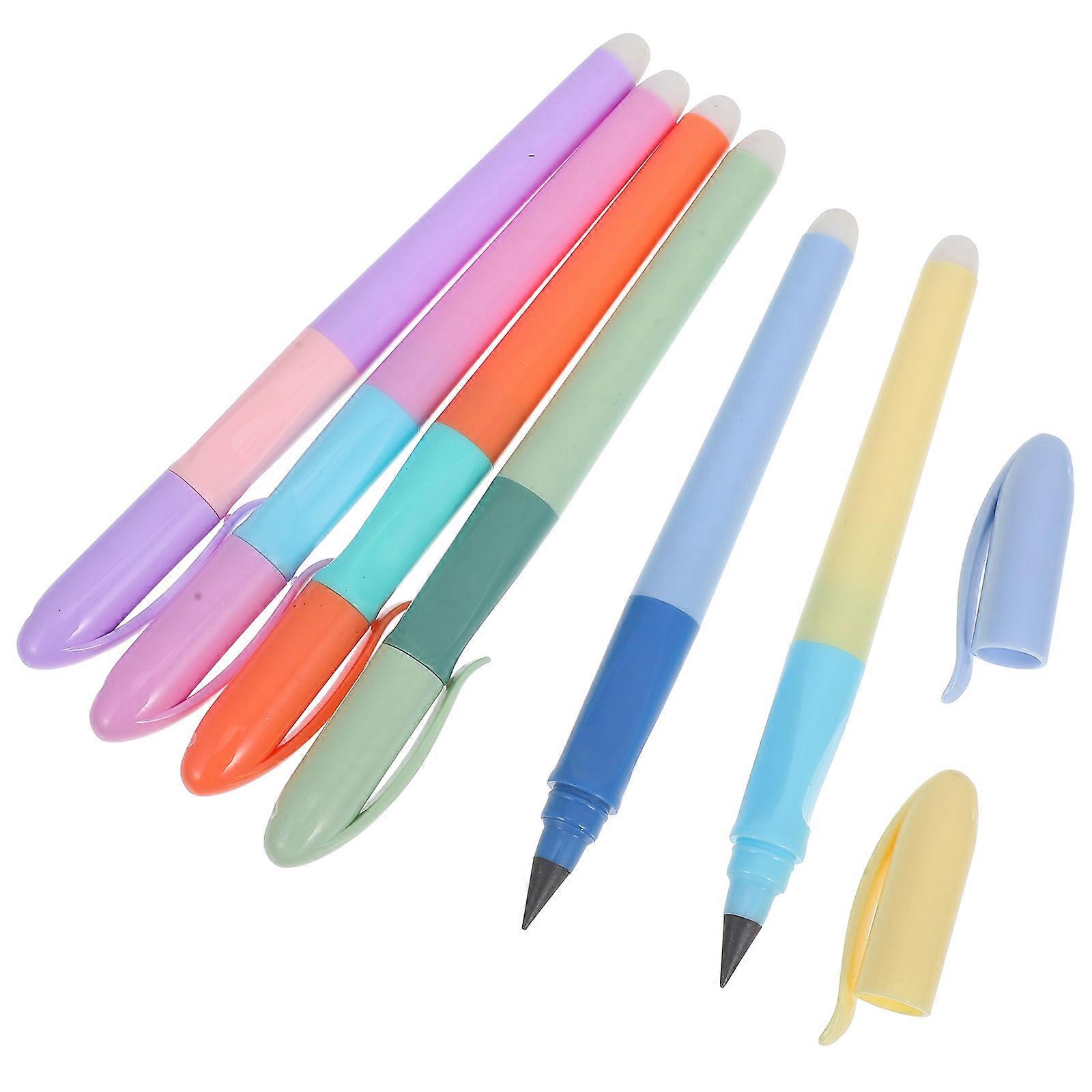 Perpetual Pencil Writing Pencil for Learning 6Pcs Pack