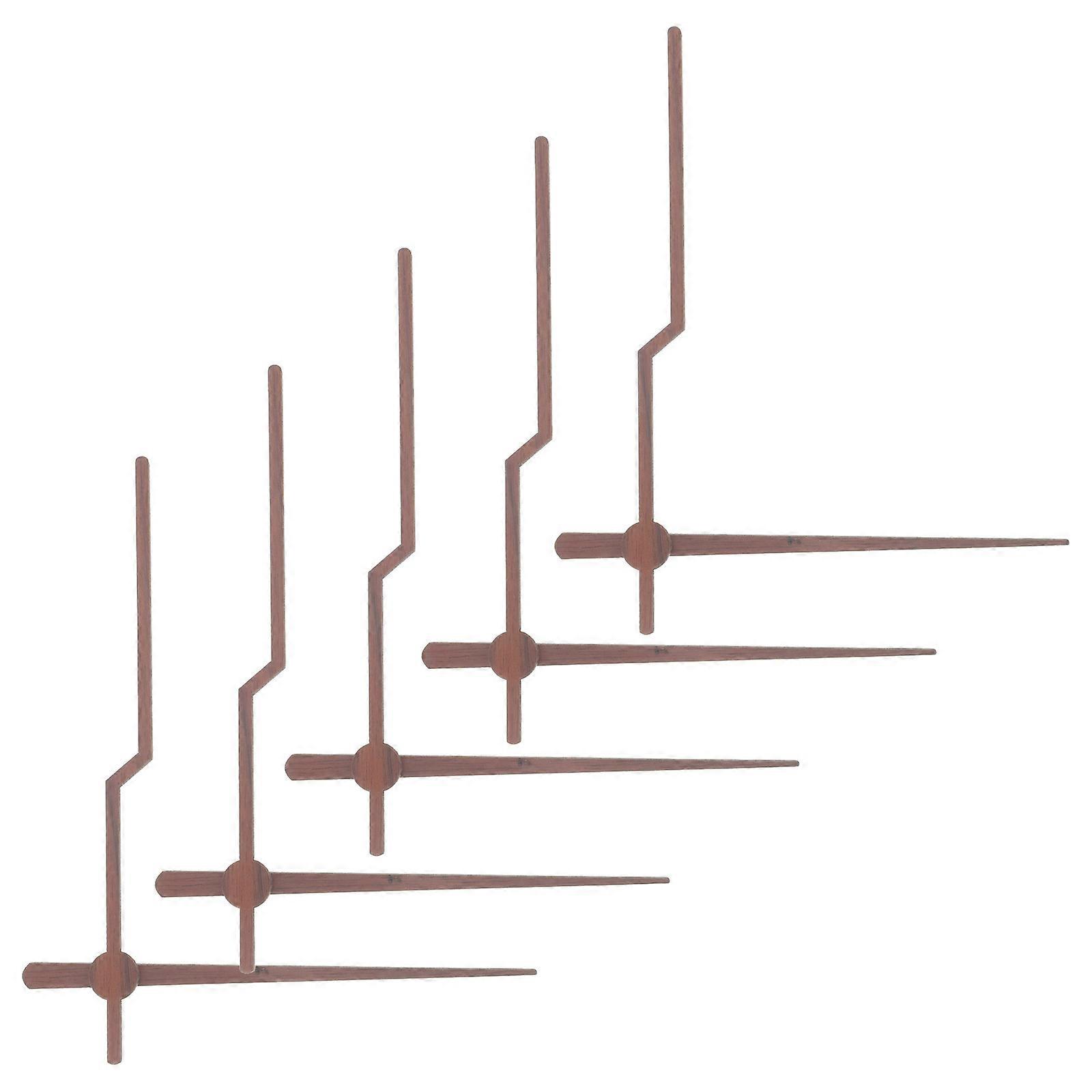 Wood Clock Replacement Easy Diy Square Shape For Diy Enthusiasts 5 Sets