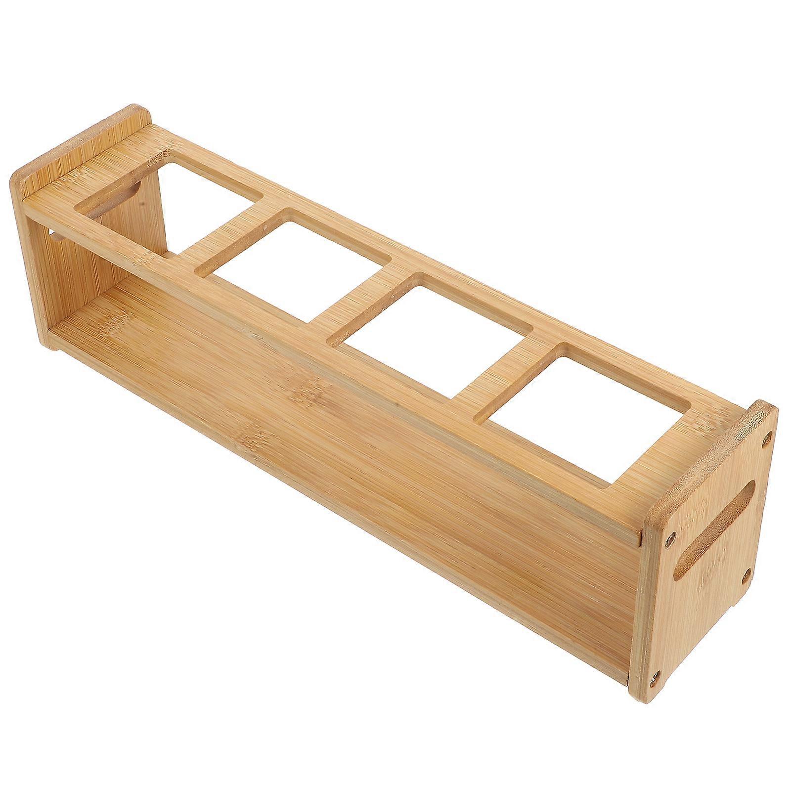 Kitchen Organization Seasoning Bottle Shelf Storage Holder Rectangular Spice Containers 1Pack