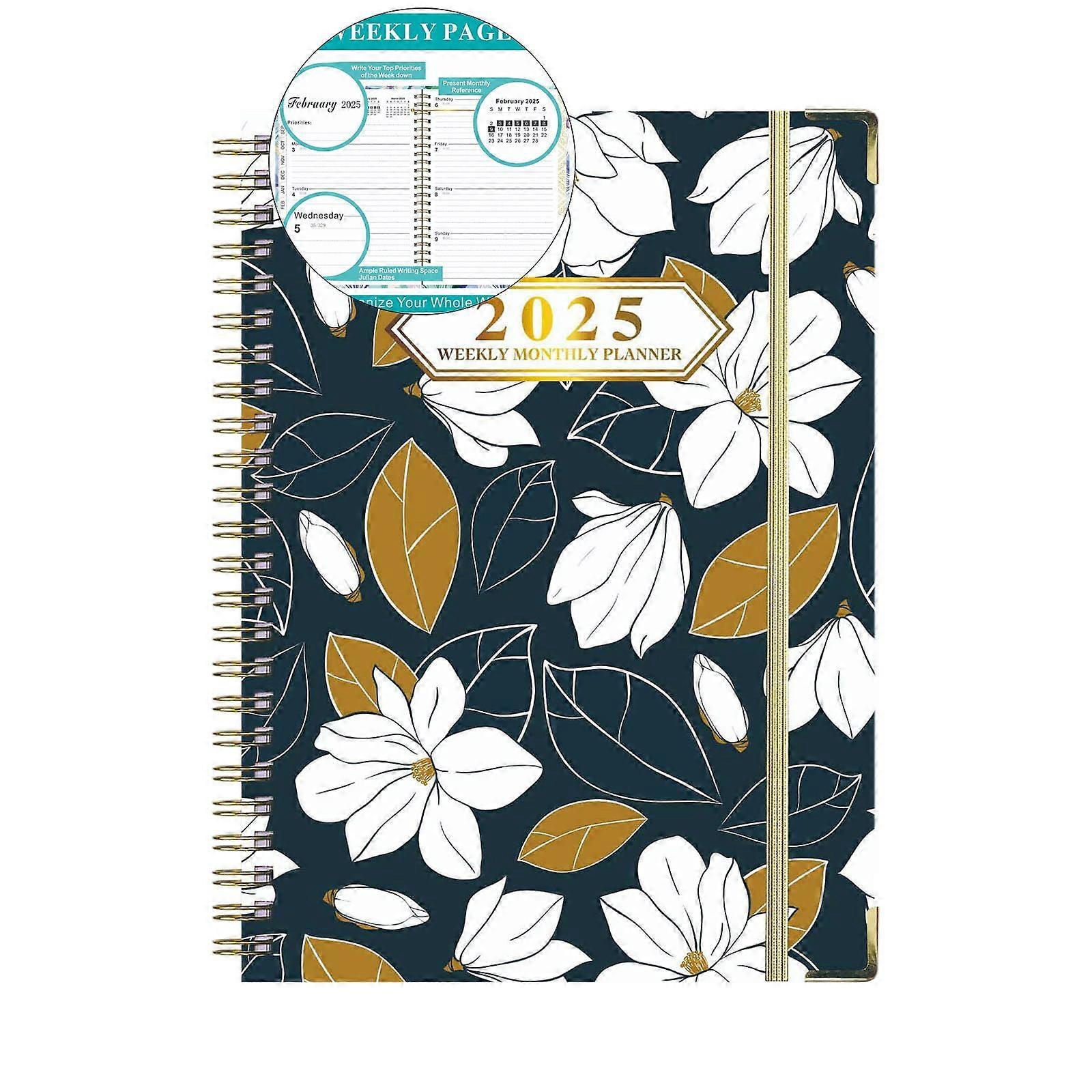 WNFJR 2025 Planner - Jan. 2025 - Dec. 2025, 2025 Planner Weekly and Monthly with Tabs, Planner/Calendar 2025