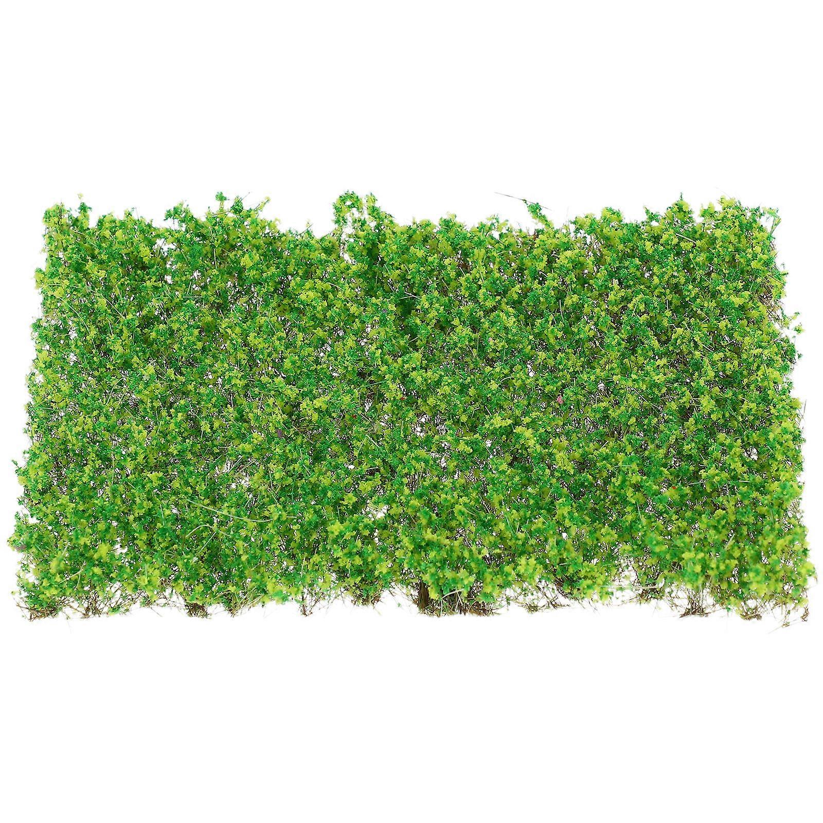 Model Railway Bonsai Decor Artificial Grass Clusters for DIY 3Pcs Green