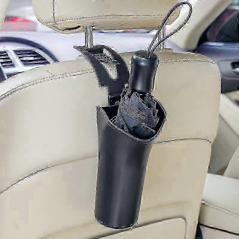 25-26 Vehicle 1 Piece Multi-function Umbrella Bucket Folding Umbrella Cup Holder (black),
