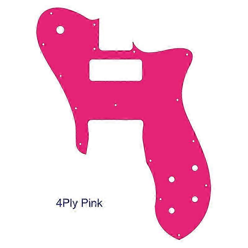 Xinyue Customize Parts - For US 72' Custom Tele Guitar Pickguard With P90 Pickup Scratch Plate Multicolor Options 26s
