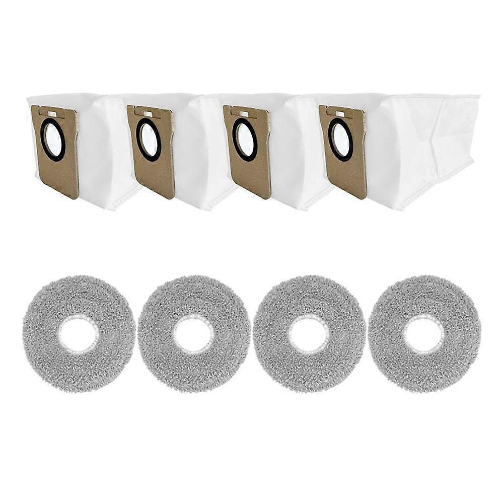 8PCS Mop Cloth Dust Bag for X20 Plus / X20 Max / X10+ / M30S/M40 for L10 Ultra/L20 Ultra / L30 Ultr