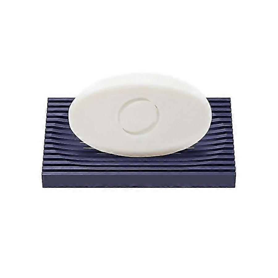 For Soft Rubber Dropresistant Soap Box Doublesided Bathroom Countertop Type Soap