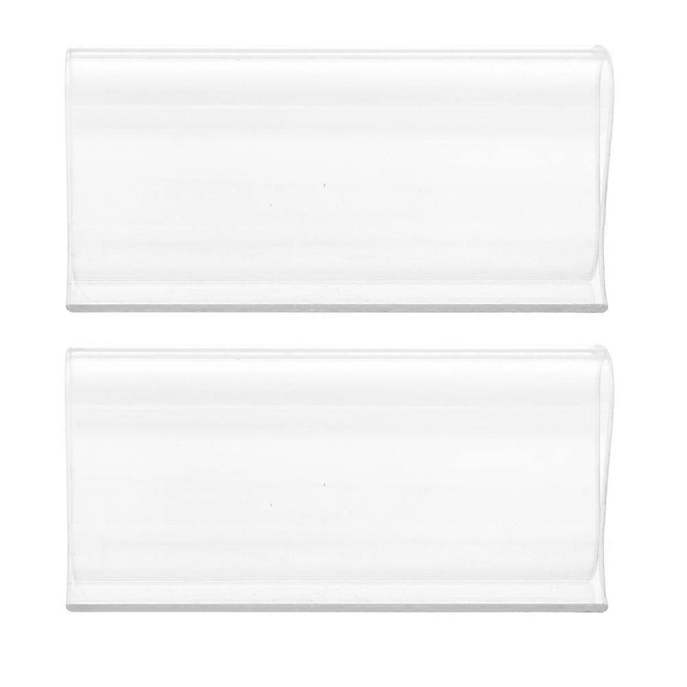Plastic Roller Blind Pulls for Curtain Use Transparent Grips 6Pcs