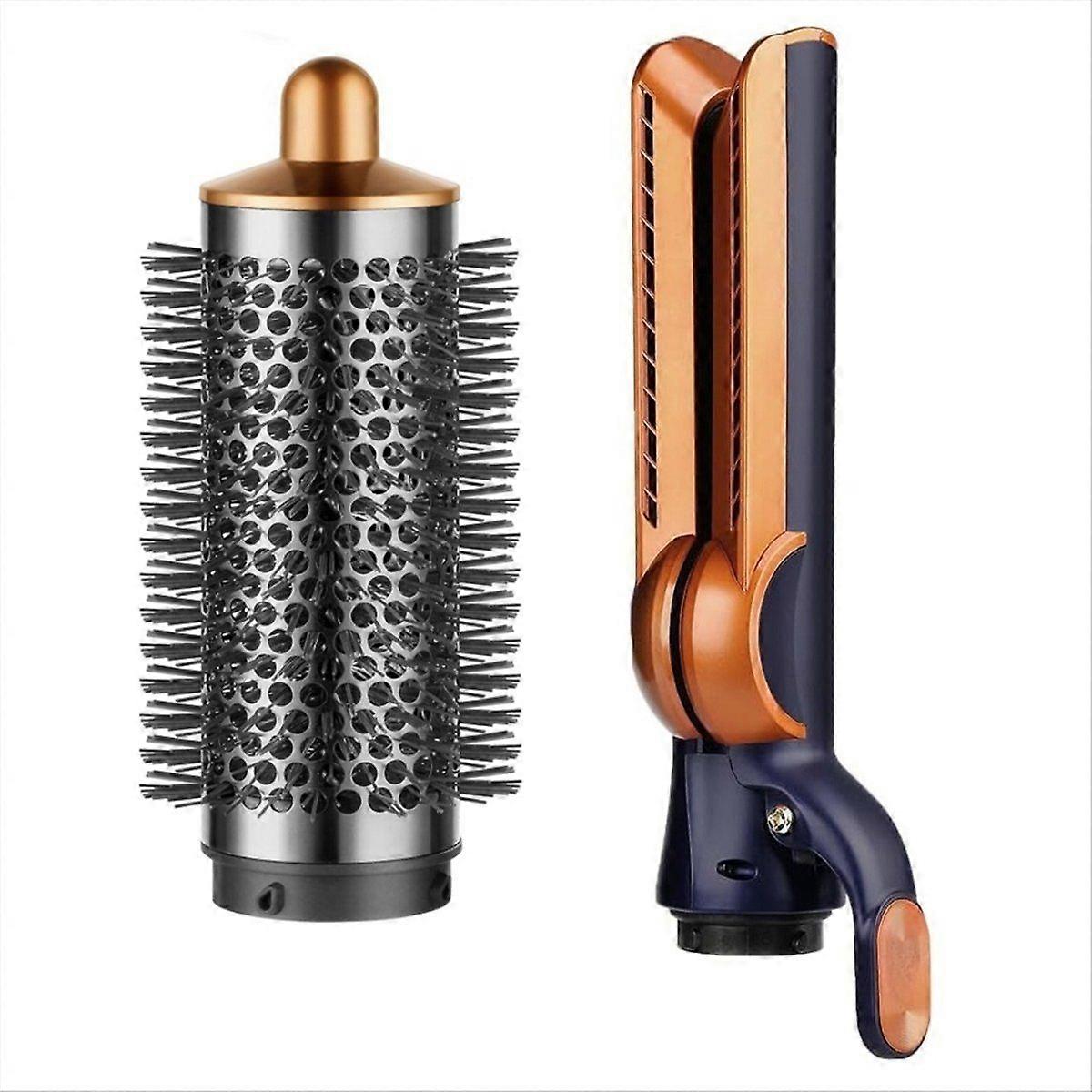 Round Brush & Airflow Attachment for Styler HS01 HS05 HS08 Hair Dryer Diffuser Nozzle Attachment A