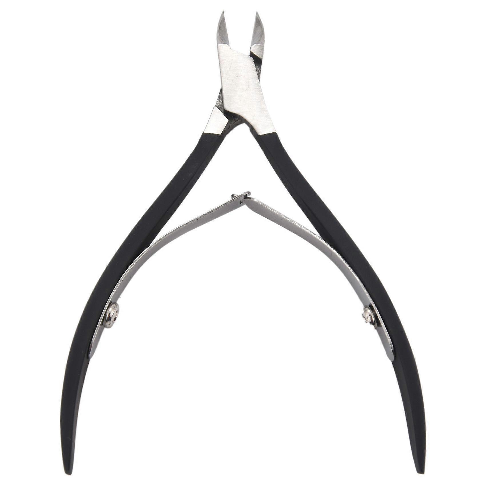 Nail Tweezer Cutter Nipper Remover Black