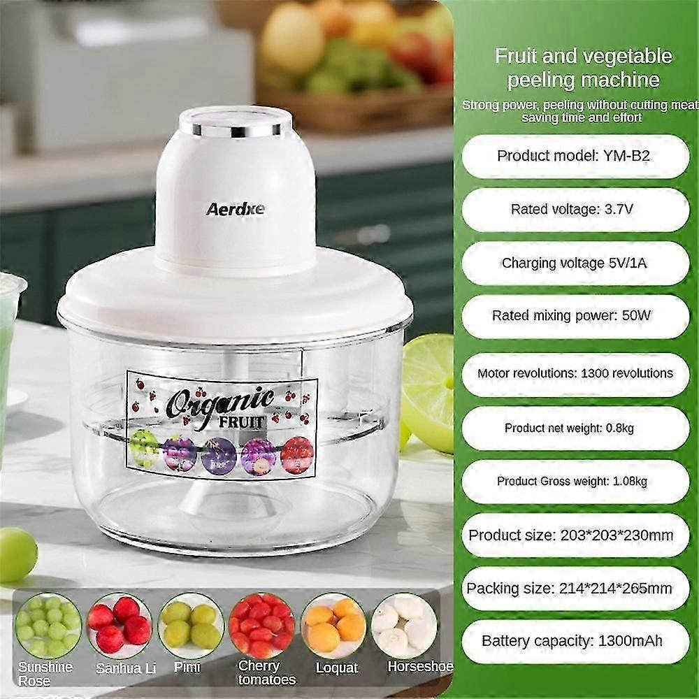 Electric Grape Peeling Machine, Automatic Small Fruit Tomato Peeler Tool