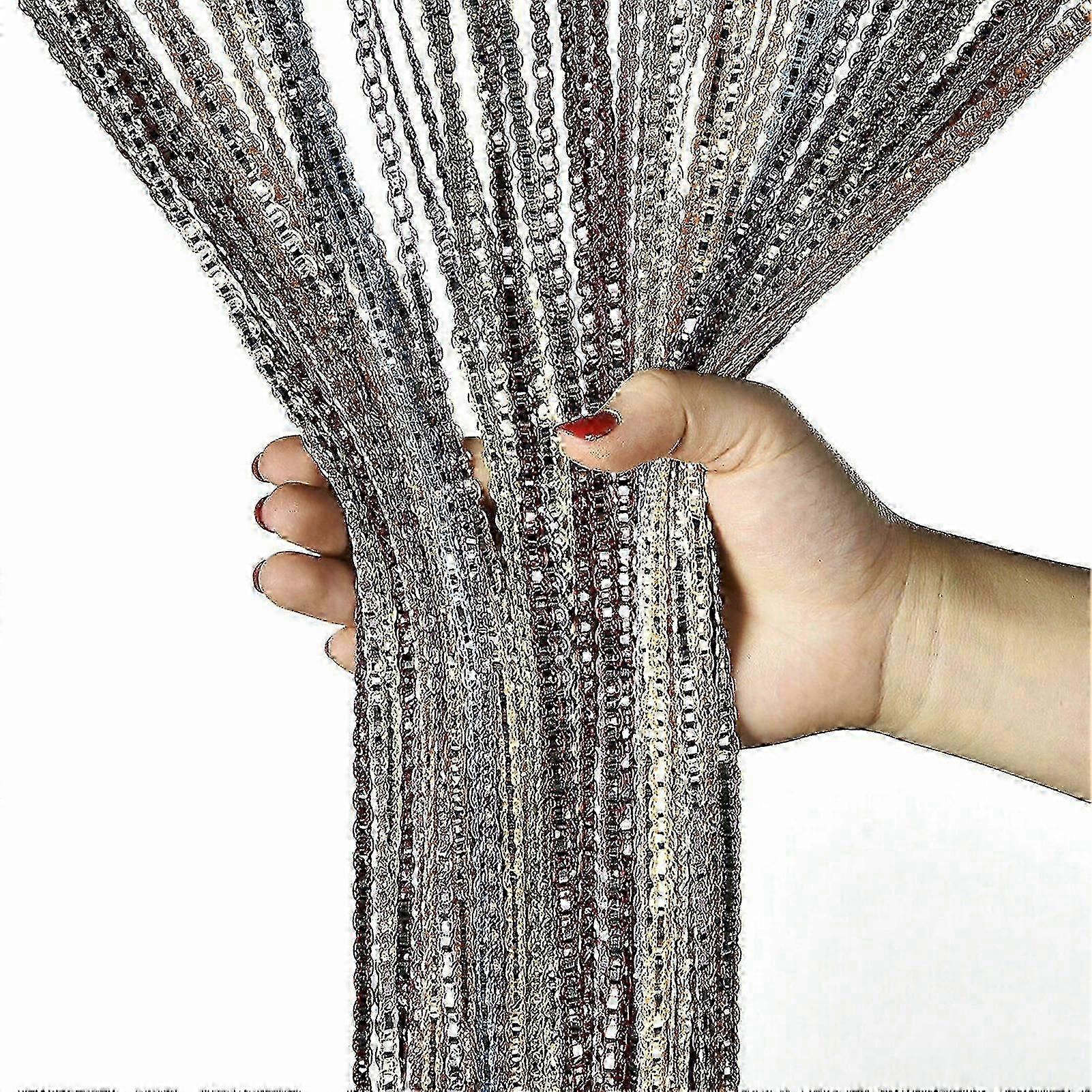 String Door Curtain Room Divider Tassel for Wall and Window Decoration