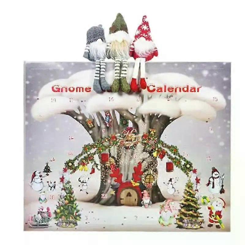 2024 Advent Calendar Countdown 24 Days Christmas Gnome Holidays Advent Calendar With Gnomes Dolls Plush Toy Christmas Decoration