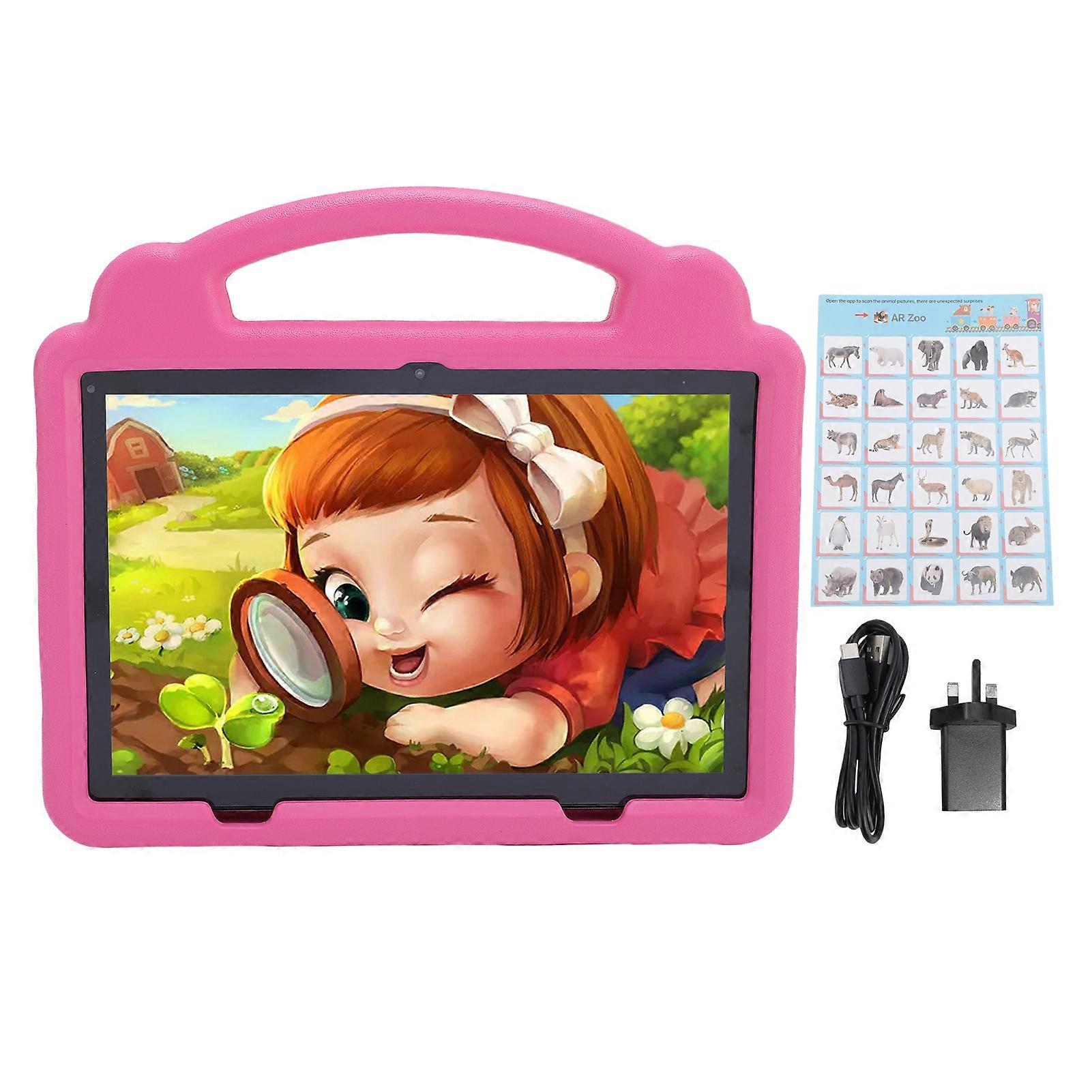 Kids Tablet 10.1 Inch with 5G WiFi, 64GB Storage, Dual Camera, Learning Apps, Android 14