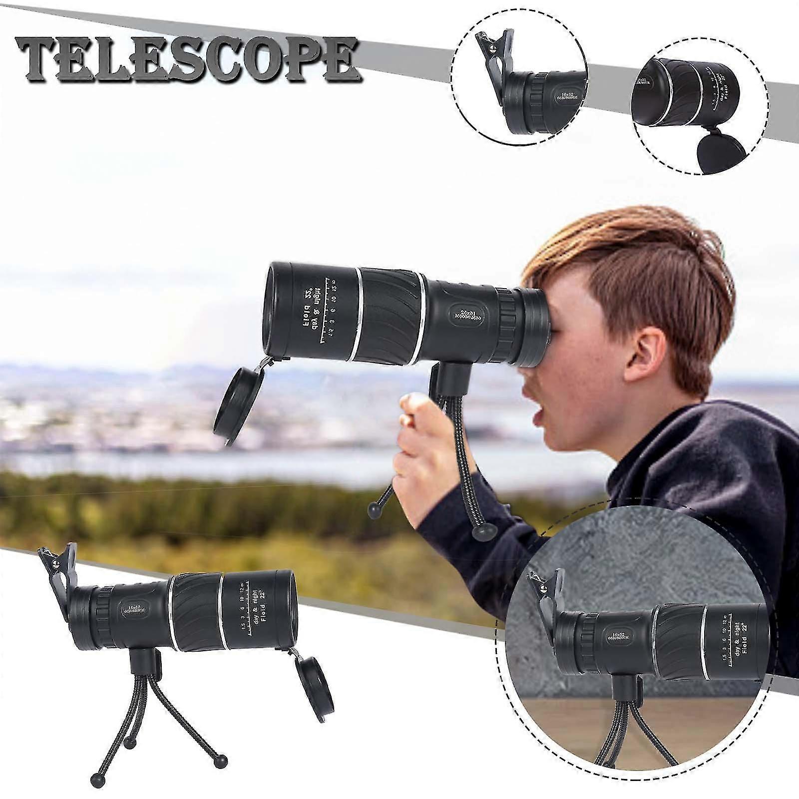 Monoculars 16X52 Twill Low-Light Visible Monocular Camera With High-Definition Mobile Telescope