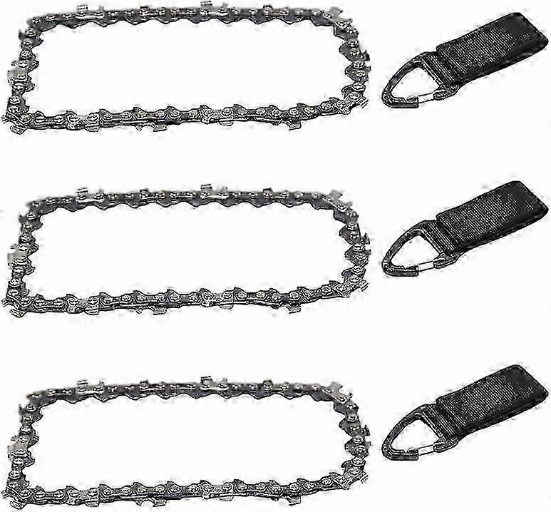 4" 26-Series Chainsaw Chain 1/4" Pitch 28 Links, 3-Pack 1.1mm Mini Chainsaw Accessories for Stihl-Compatible Models