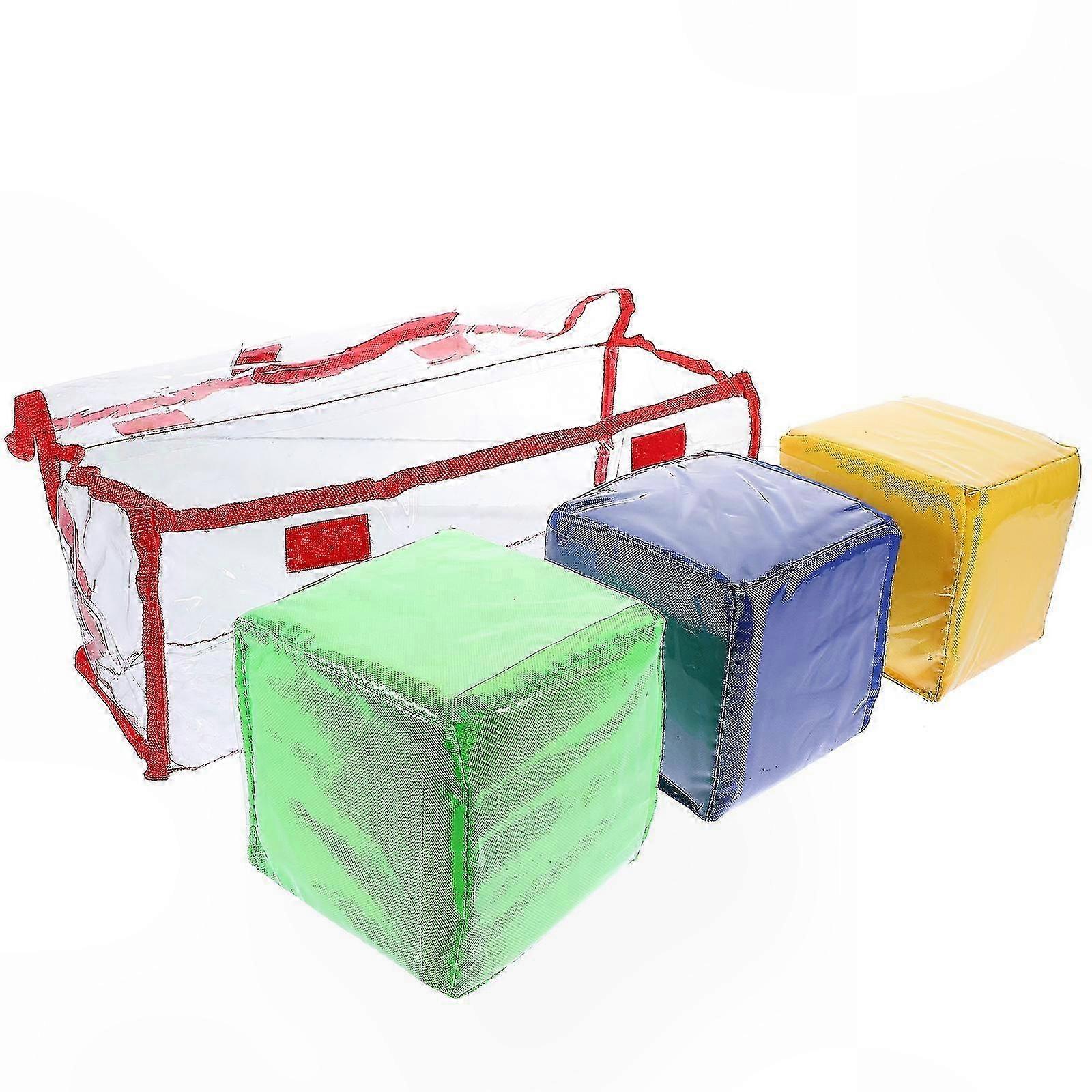 3-Pack Eonal Dice with Pockets for Classroom Activities and Games