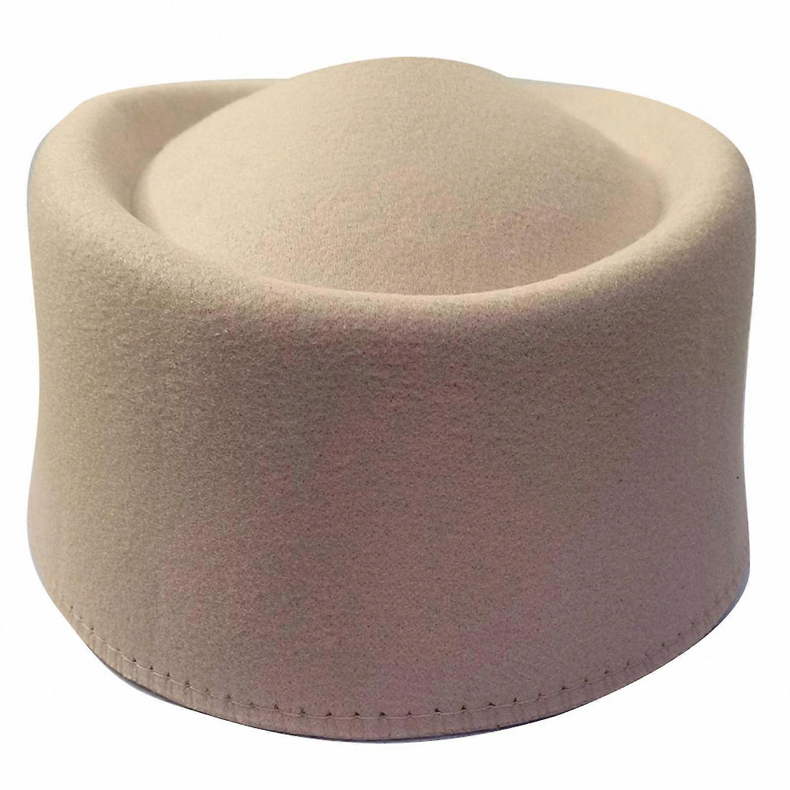 Yellow Solid Color Flat Hat with Elegant Design for Casual and Western Wear