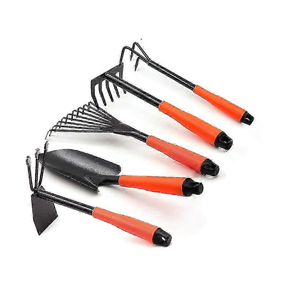 Stainless Steel Garden Tool Set 5-Piece, Durable Rust-ResistantKit