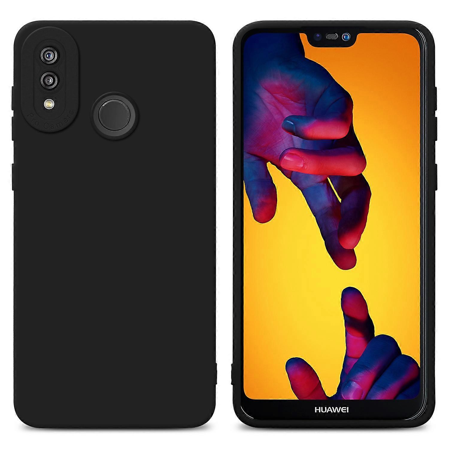 Huawei P20 LITE 2018 / Θήκη NOVA 3E TPU Προστατευτική Θήκη - Ματ με Προστατευτικό Κάμερας