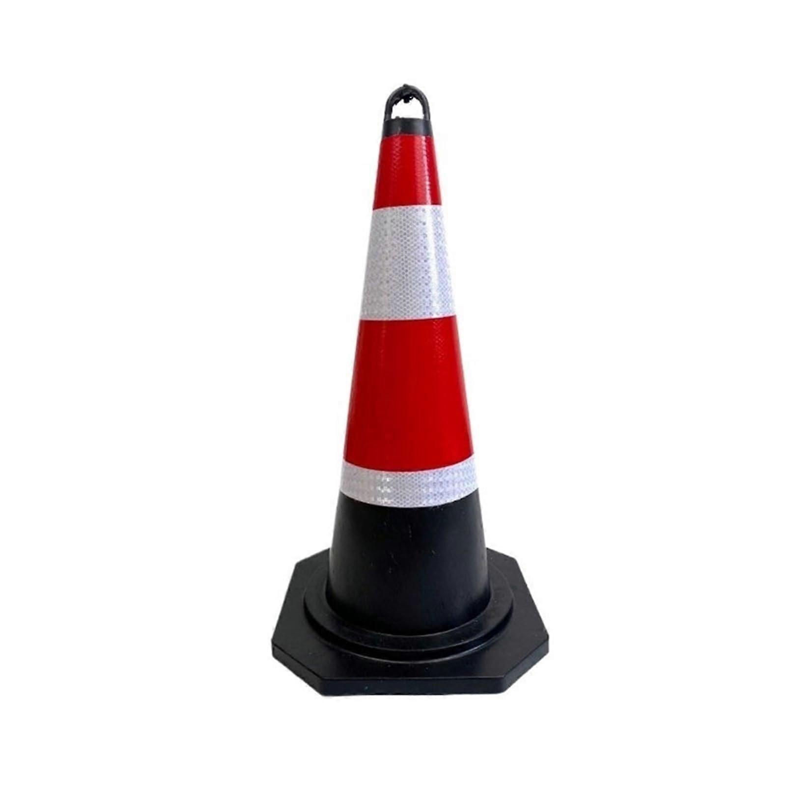 Traffic Safety Cones 5 Pack Large Reflective Collar Multi Purpose For Road Parking And Driving Practice