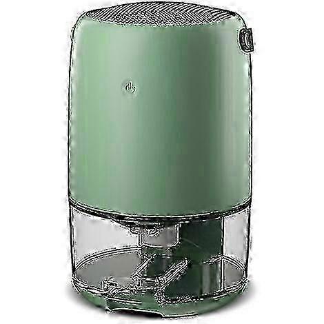 Quiet Electric Dehumidifier for Rooms Up To 5M with 270ml Daily Capacity & Continuous Drainage Feature Green