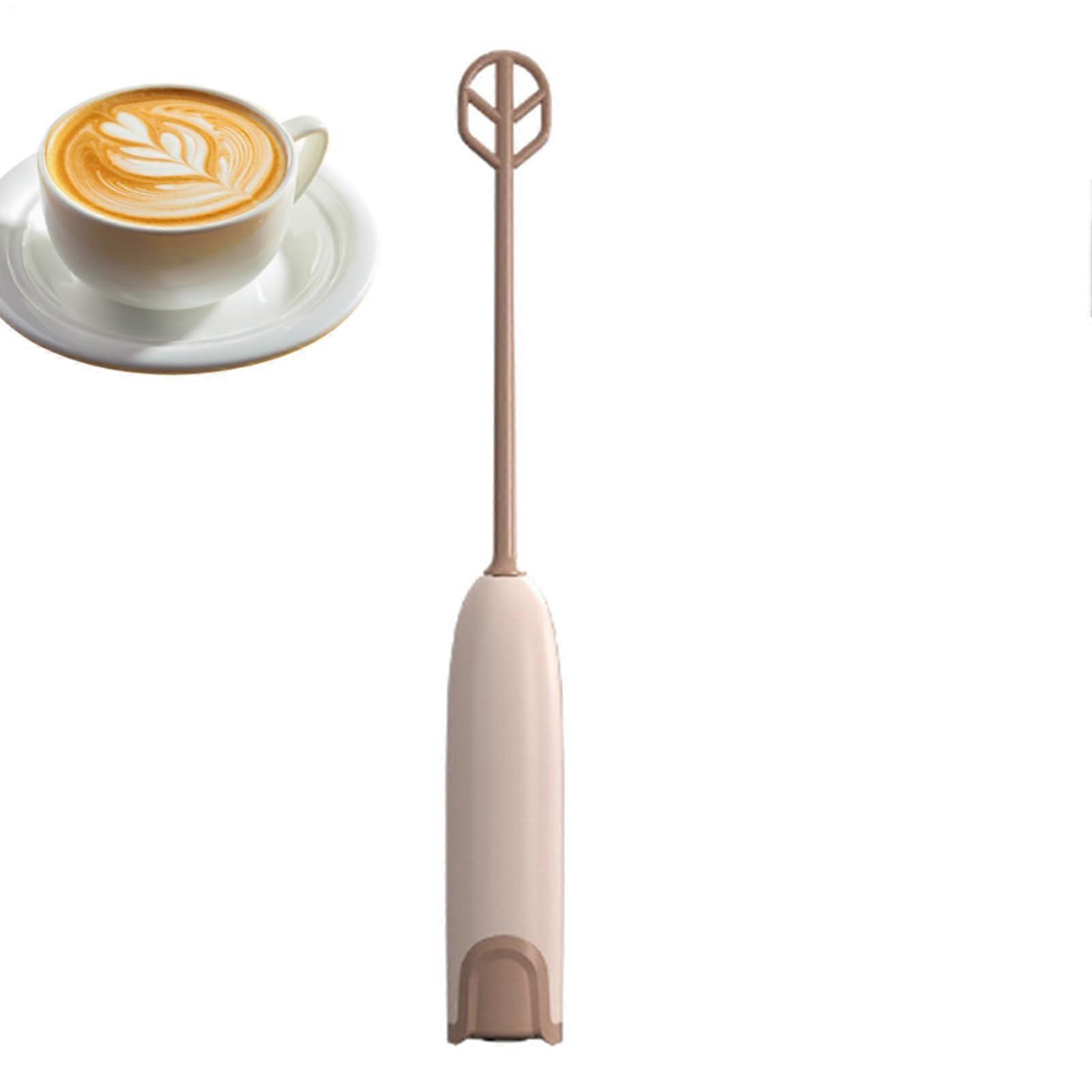Portable Mixer Battery Powered Immersion Hand Blender Handheld Stick For Coffee