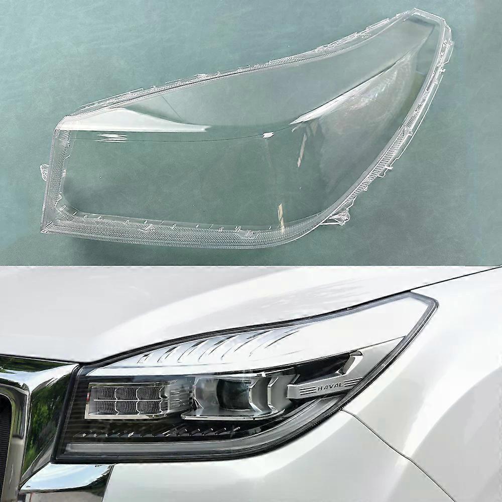 For Great Wall Haval H9 2019-2022 Headlamp CoverTransparent Mask Headlight Shell Lens Plexiglass Replace Original Lampshade