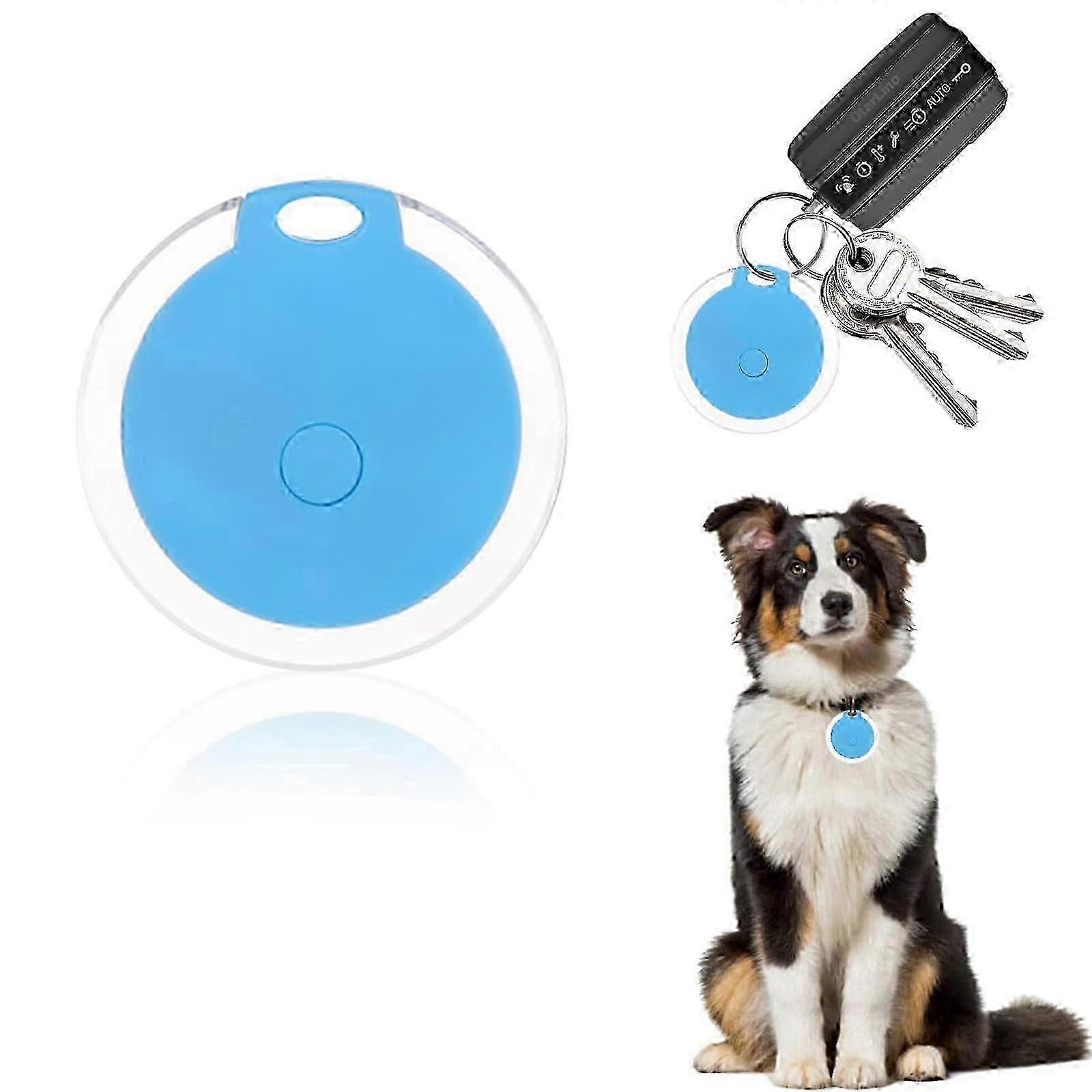 Mini Dog GPS Tracking Device, Portable Bluetooth Intelligent Anti-Lost Locator Device for Luggages/Kid/Pet/Wallet and More, Keys Finder
