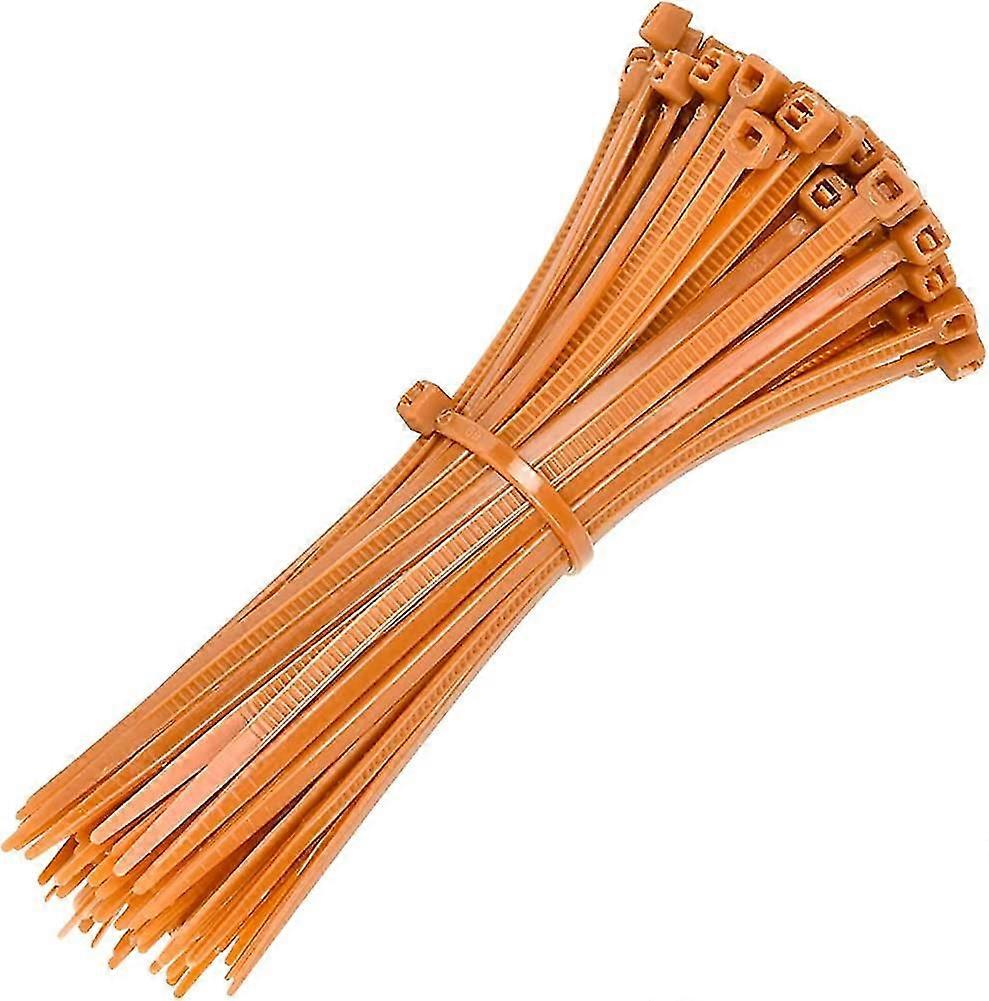 500 piezas Cable Tie 100 * 2.5mm, Cable Tie Brown, Cable Tie Set, Cable Tie Uv Gift