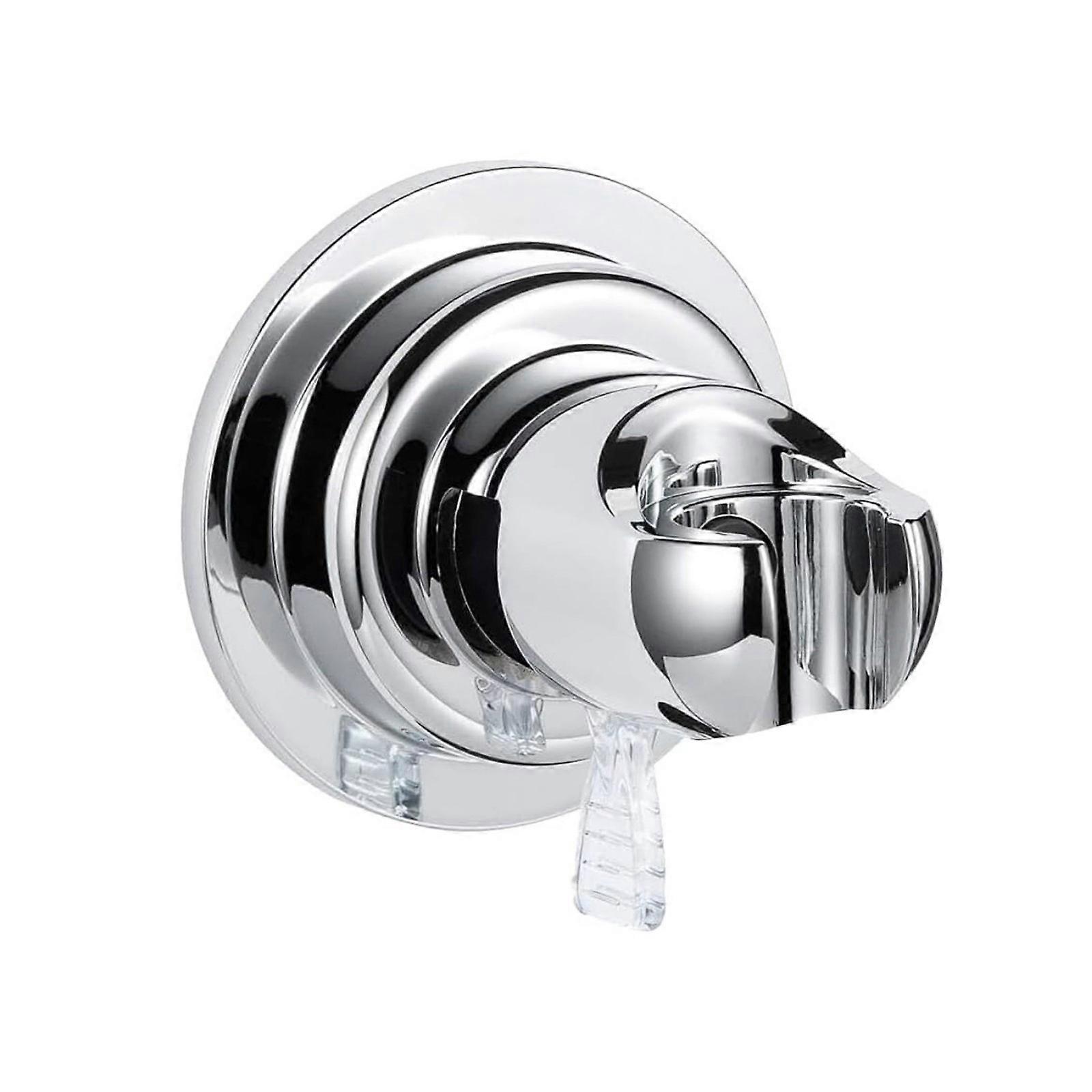 Strong Suction Shower Holder Includes Adhesive Discs For Textured Walls Easy Relocation No Residues Multicolor