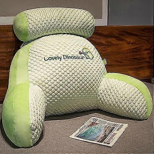 Backrest Pillow with Arm Support for Bed Reading, Office Sitting, Travel and Camping