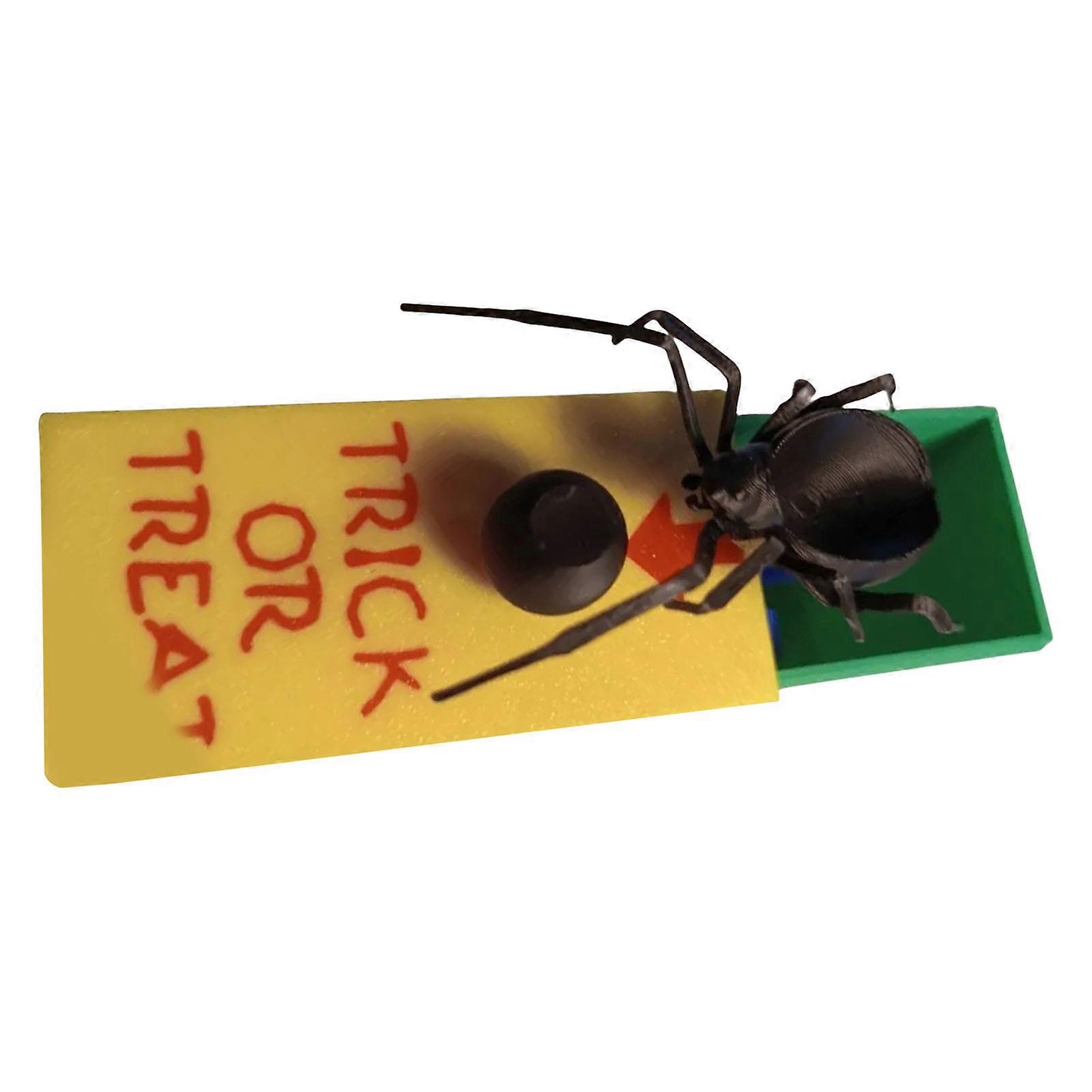 Allhallowtide Webspinner Candy Owner With Smooth Bowed Edges Permanent Plastic Complimentary Storage Box For Home Deck Trick Otherwise Treat