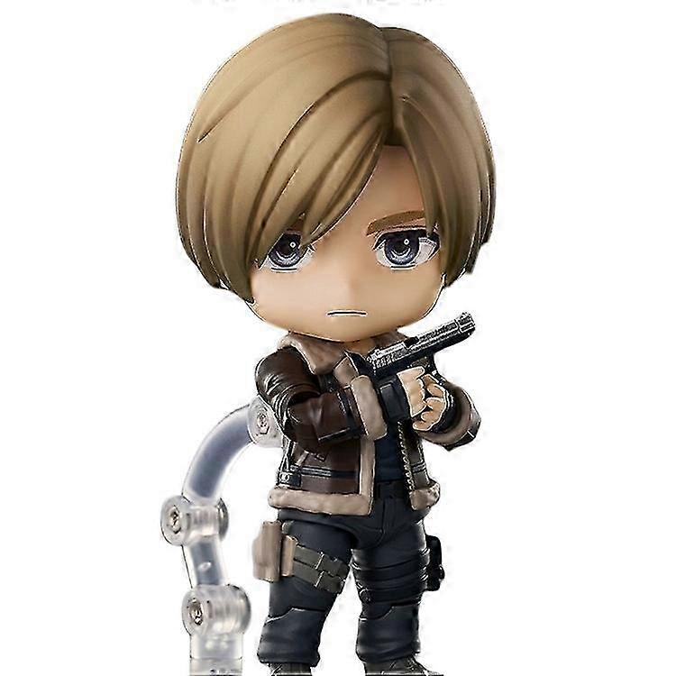 الشر المقيم 4 ليون س. كينيدي Q نسخة عمل شخصية أنيمي بولي كلوريد الفينيل نموذج