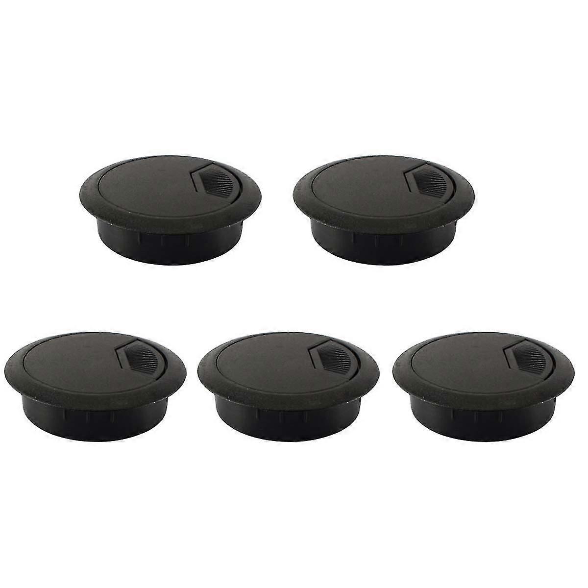 Office Computer Desk Grommet  Pc Table Cable Tidy Wire Hole Cover Plastic By Desk Computer Wire Box/round Wire Box(c-1)
