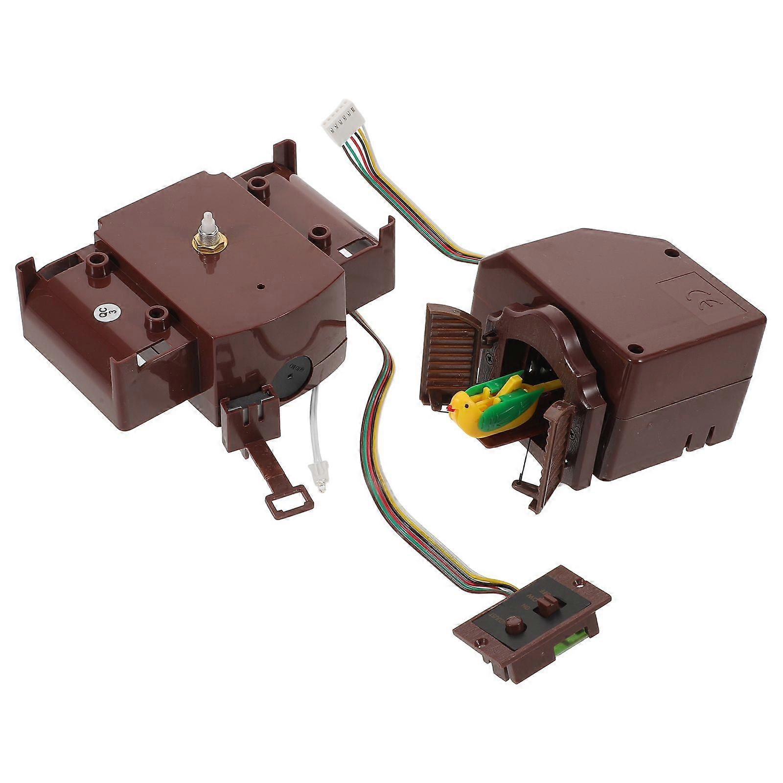 Cuckoo Clock Quartz Movement: Antique Style Wall Clock Mechanism Movement Replacement Part for Cuckoo Repairing Easy to Install