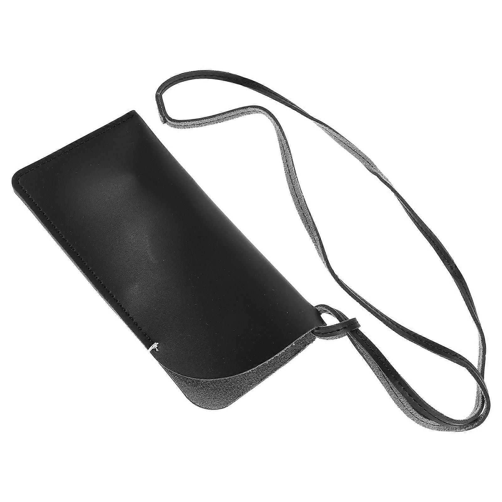 Portable Sunglasses Case With Neck Strap For Daily Use Multi-Functional Storage For Phones Keys And Small Items 1Pcs