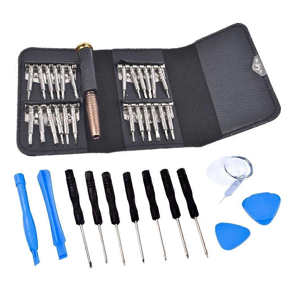1 Set 37 Pcs Practical Phone Tablet Computer Repair Tool Kit (Assorted Color)