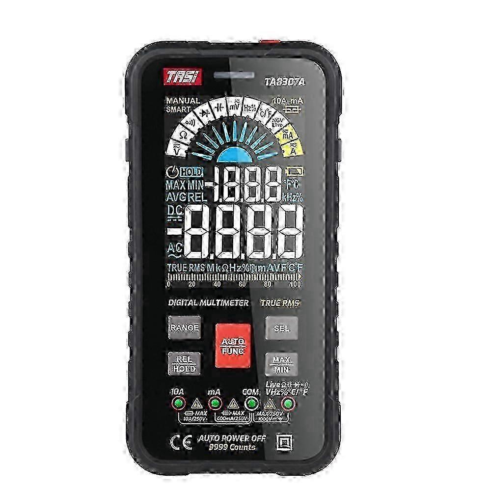 Kaiweets KM601 Intelligent Current Meter True RMS Auto-Range Digital Multimeter with Dual Display for Automotive and Industrial Use 25-26