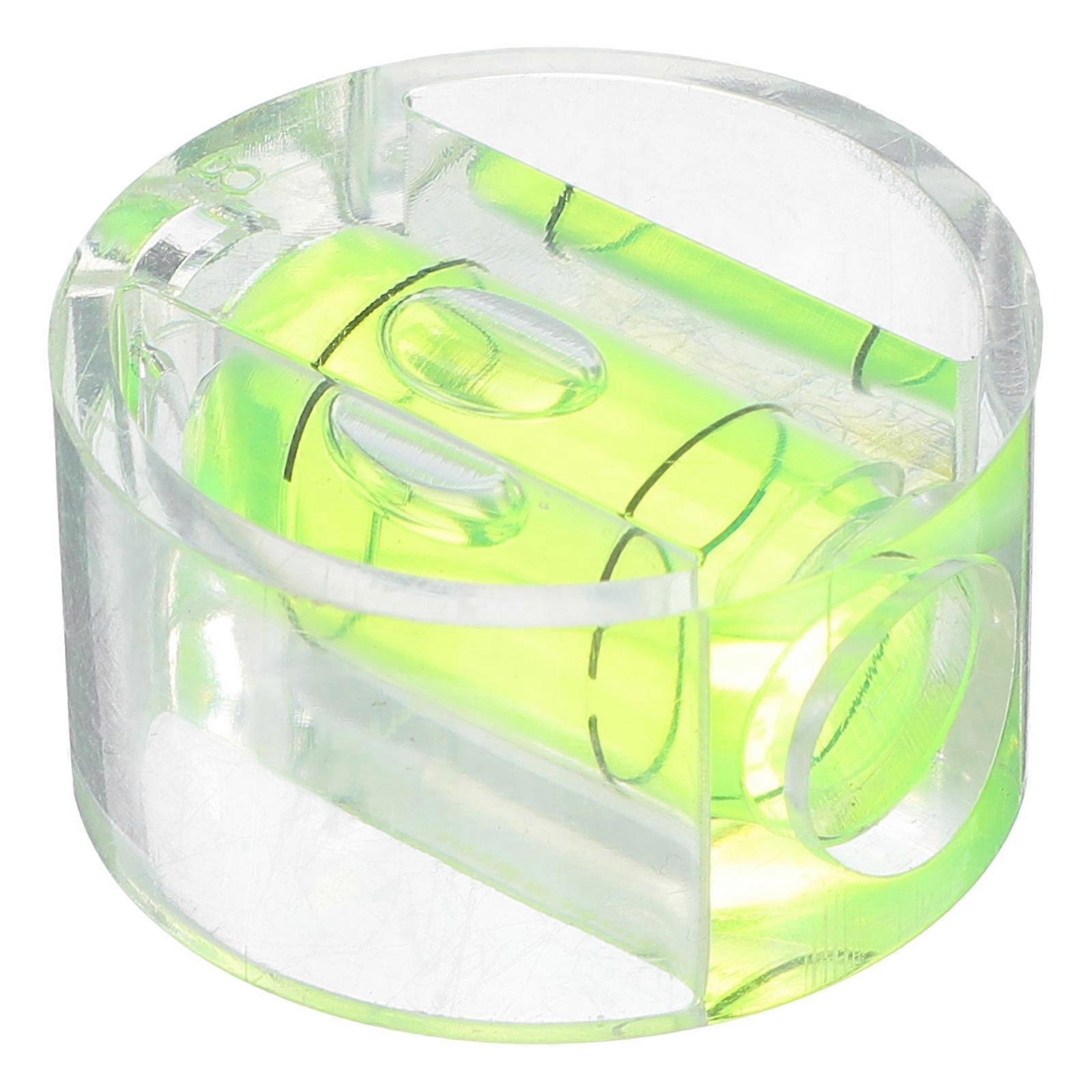 Small Level Tool Acrylic Measuring Tool Outdoor Sites Compact Design 1Set