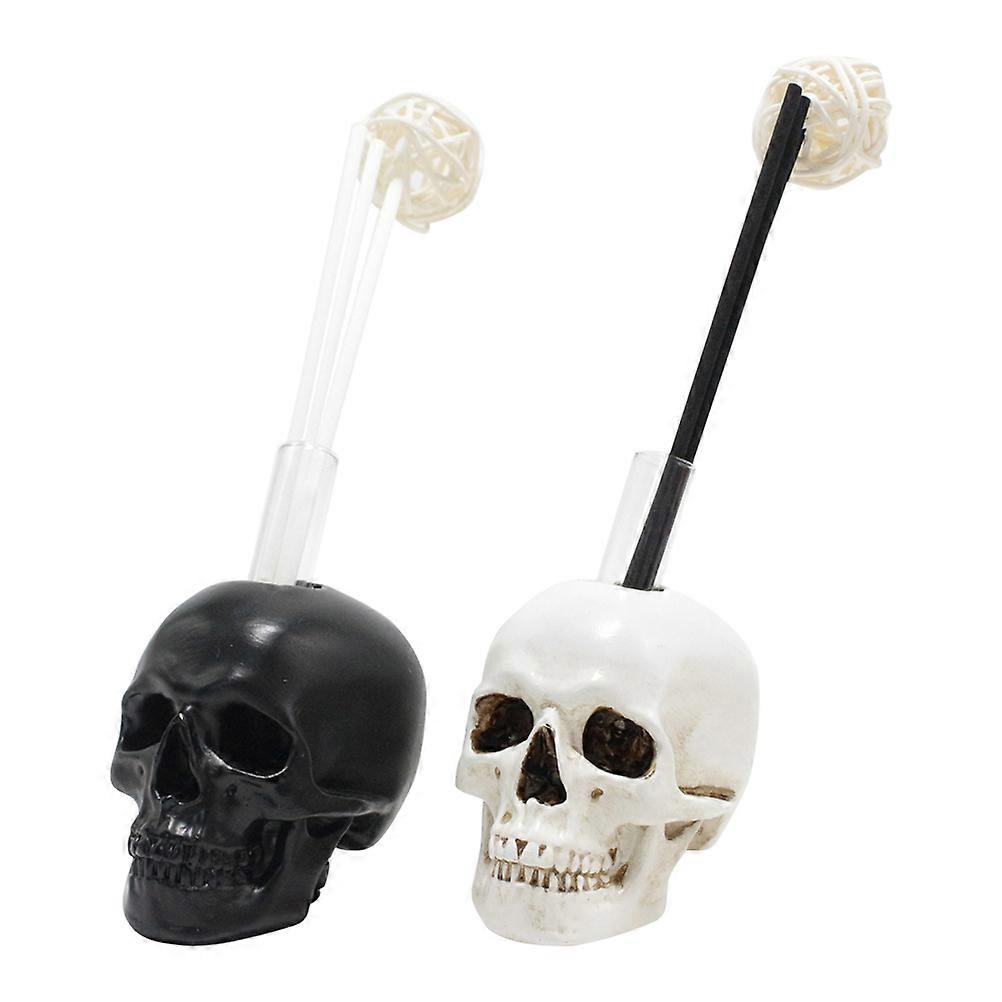 Skull Aroma Diffuser 2Sets for Aromatherapy Decoration with Assorted Colors