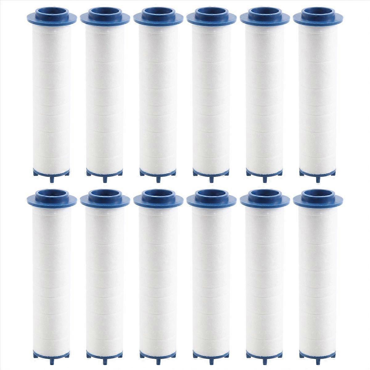 12Pcs Turbo Fan Shower Head Filters for Propeller Driven Handheld