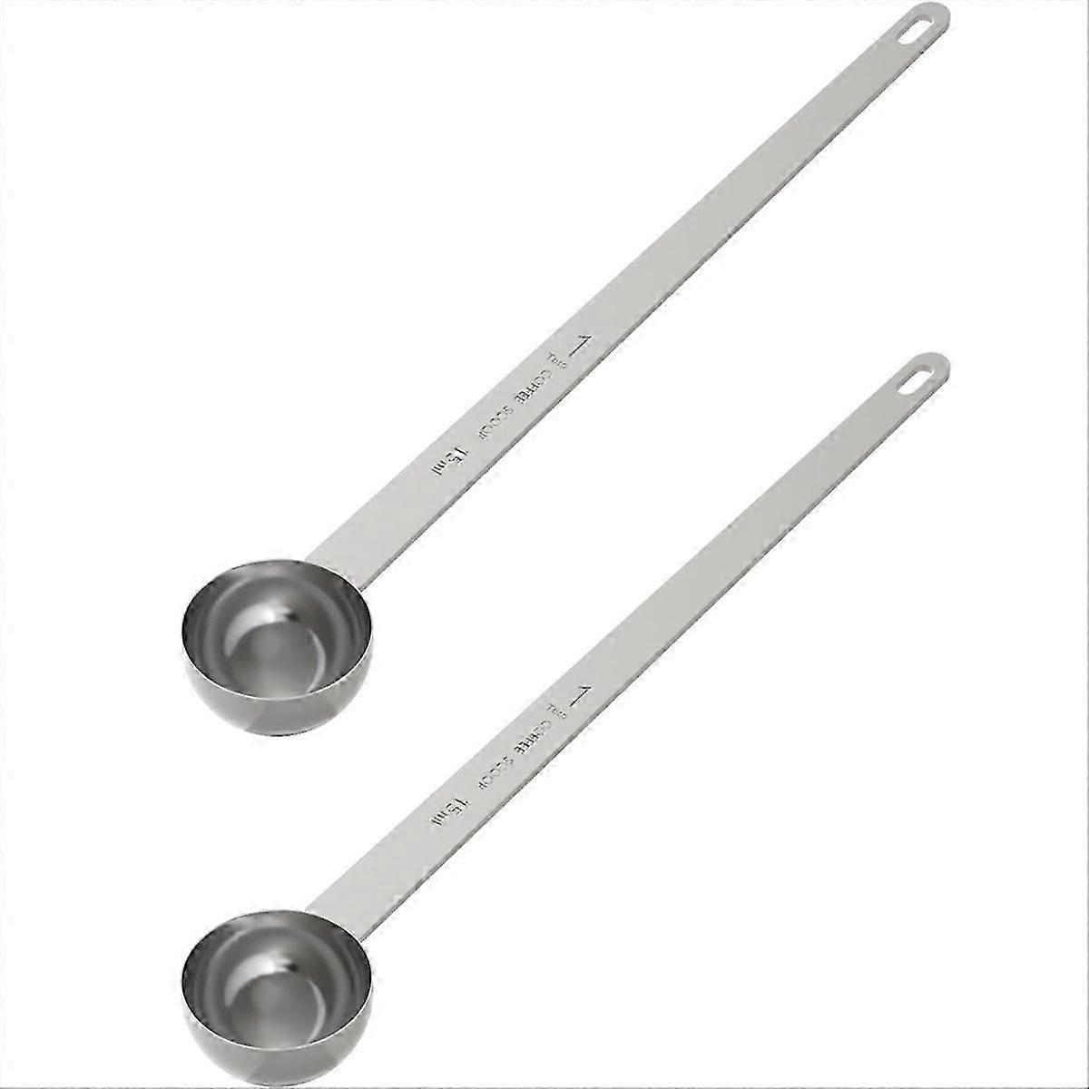 Measuring Spoon for Coffee - 2 Tablespoon Capacity with Ergonomic Long Handle Design