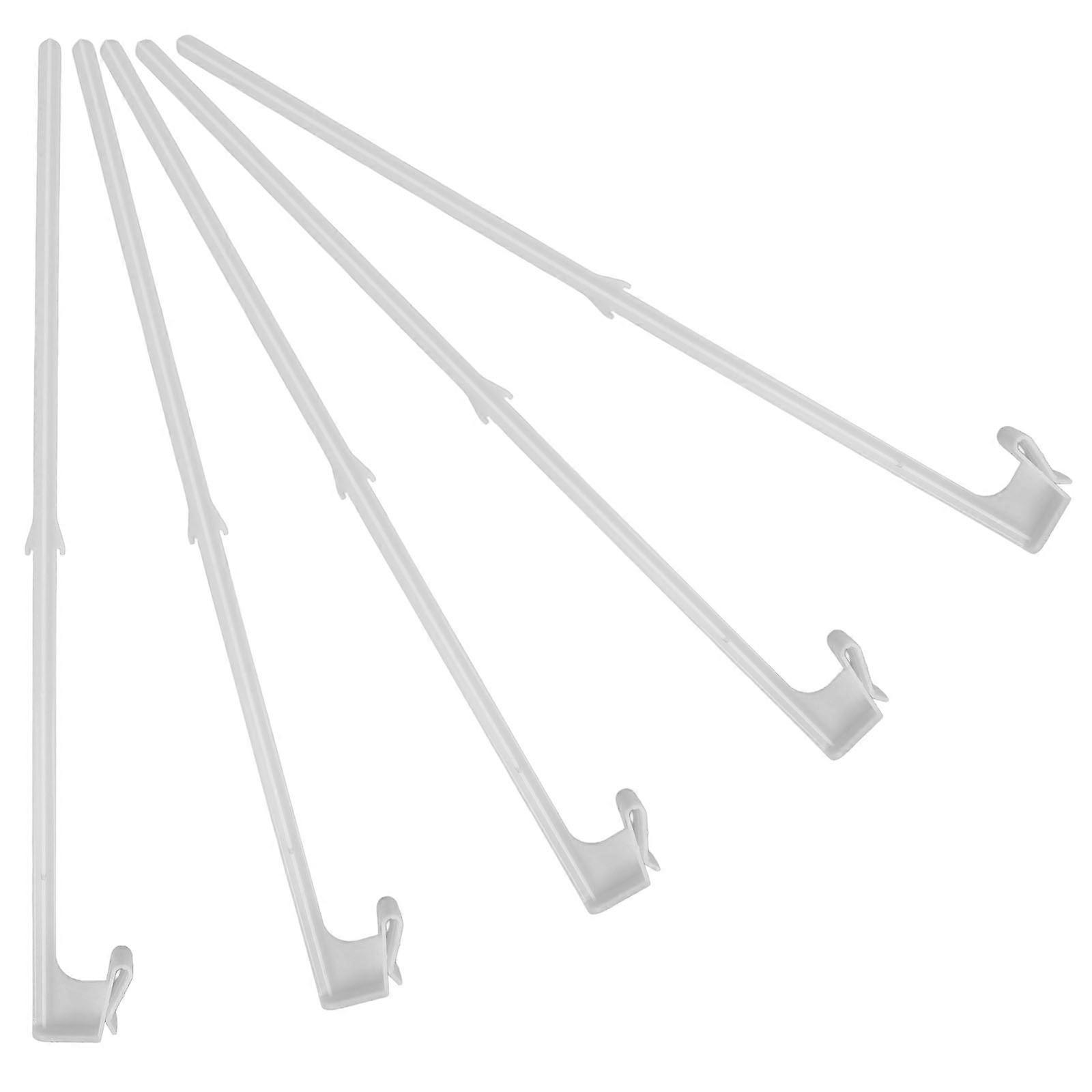 5pcs Car Window Flag Pole Mount Auto Window Flag Bracket Easy Install Safe For Vehicle Included