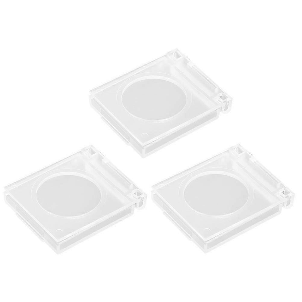 3PCS Push Button Switch Dustproof Cover Pushbutton Safety Guard Plastic