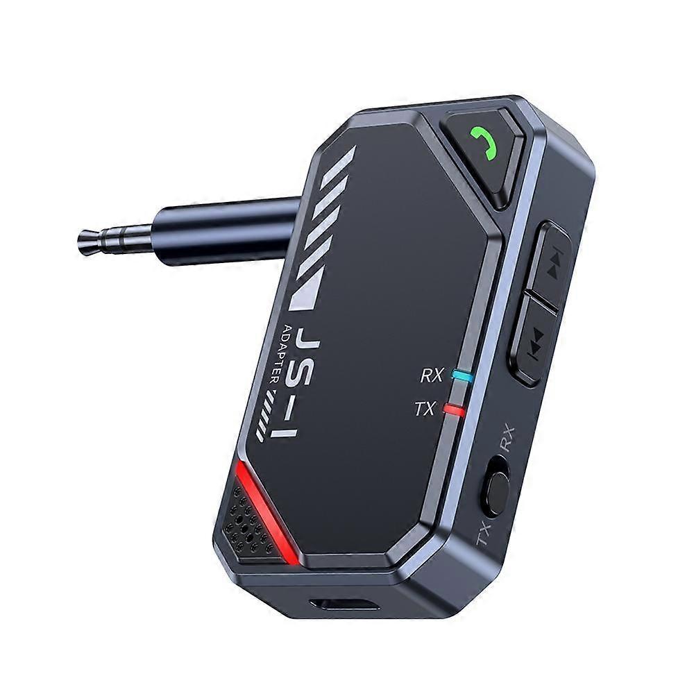 Bluetooth 5.4 Car AUX Music Audio Transmitter/Receiver JS1