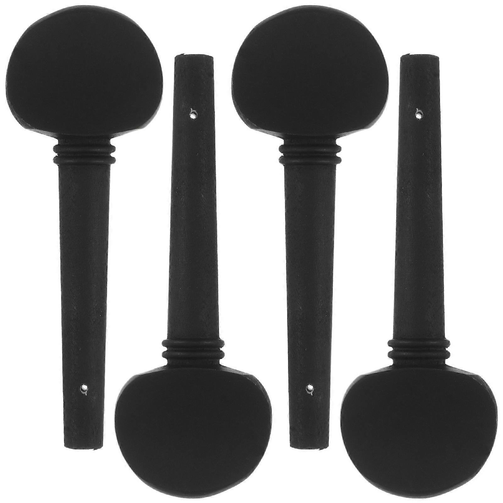 4Pcs Cello Tuning Pegs for Cello Use Made from Imitation Ebony