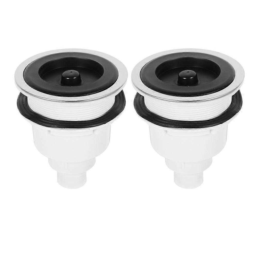 Sink Drain With Hair Catcher Efficient Drainage For Home Use Multi .3×3.9×3.9in 2 Sets