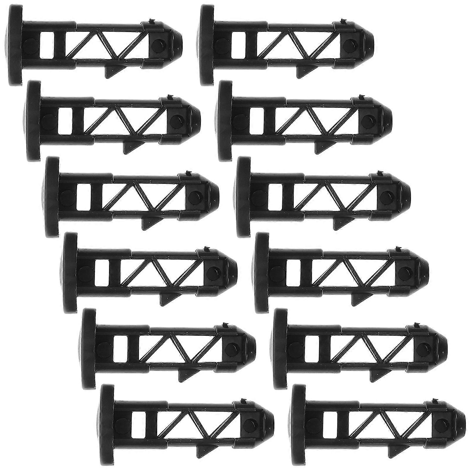 Plastic Garbage Can Locking Latch for Trash Can 12Pcs Easy Installation