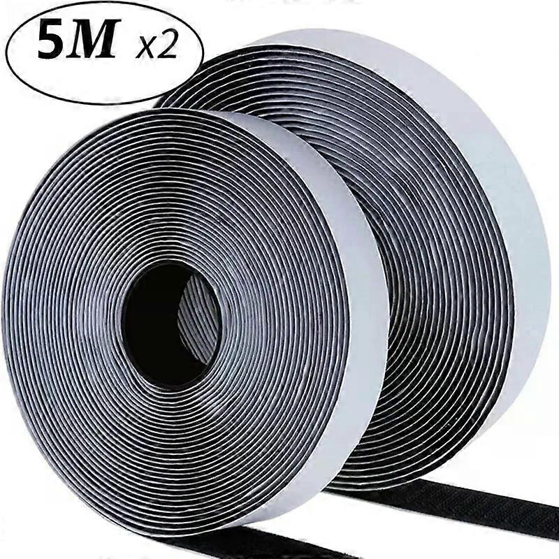 1/3/5M Strong Self-adhesive Fastener Tape Hook and Loop Magic Nylon Sticker Tape Adhesive with Glue Strap for DIY 20MM