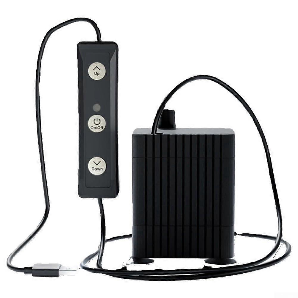 USB Water Pump, Small Submersible Fountain Pump for Rockery, Adjustable Flow Rate, Silent Operation, Compact Design