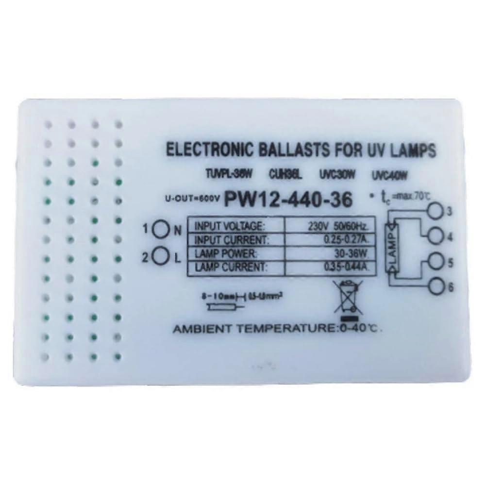 3036W Universal Electronic Ballast For G23 G10q G5 UV Lamps 220V  Efficiency Lighting Component